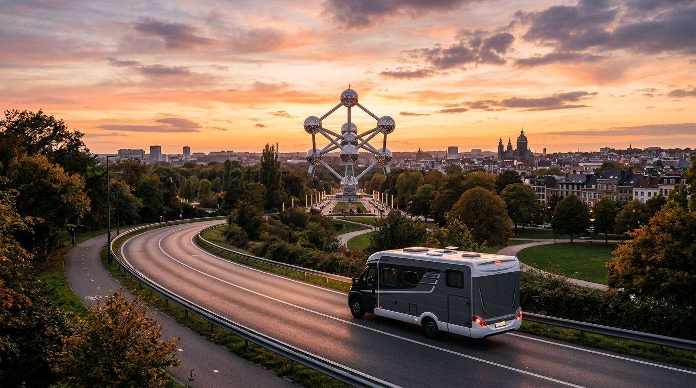 Pronájem obytných vozů Brusel – kompletní průvodce 2026